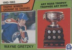 Wayne Gretzky [Ross Trophy] Hockey Cards 1983 O-Pee-Chee Prices