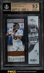 Peyton Manning [Playoff Ticket] Football Cards 2013 Panini Contenders Prices