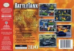 Battletanx - Back | Battletanx Nintendo 64
