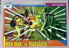 IronMan vs. Mandarin Marvel 1991 Universe Prices