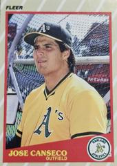 Jose Canseco #6 Baseball Cards 1989 Fleer Superstars Prices