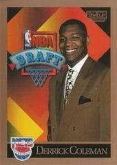 Derrick Coleman #362 Basketball Cards 1990 Skybox Prices