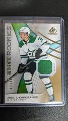 Joel L'Esperance [Gold Jersey] #126 Hockey Cards 2019 SP Game Used Prices