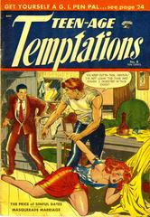 Teen-Age Temptations #8 (1954) Comic Books Teen-Age Temptations Prices