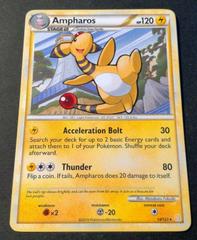 HEART GOLD SOUL SILVER BOOSTER PACK SEALED POKEMON SPANISH HGSS AMPHAROS ART