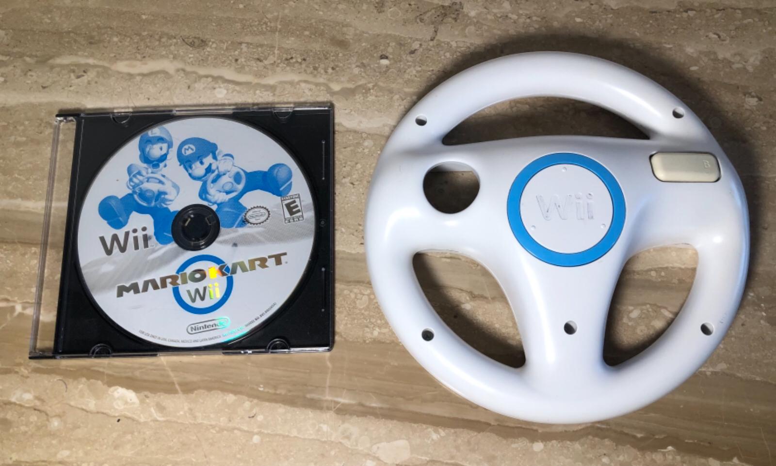 Mario Kart Wii Wheel Bundle Item Only Wii 4187