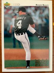 Roger Bailey #23 Baseball Cards 1992 Upper Deck Minor League Prices