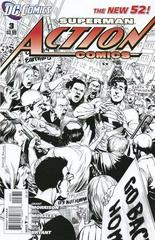Action Comics [Morales Sketch] #3 (2012) Comic Books Action Comics Prices