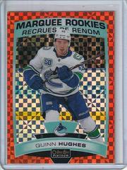 Quinn Hughes [Orange Checkers] Hockey Cards 2019 O Pee Chee Platinum Prices