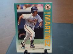 Chito Martinez #13 Baseball Cards 1992 Fleer Prices