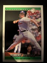 Robert Ayrault #8 Baseball Cards 1992 Panini Donruss Rookies Prices