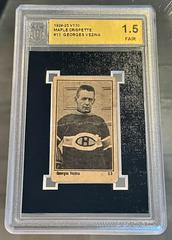 Georges Vezina #13 Hockey Cards 1924 V130 Maple Crispette Prices
