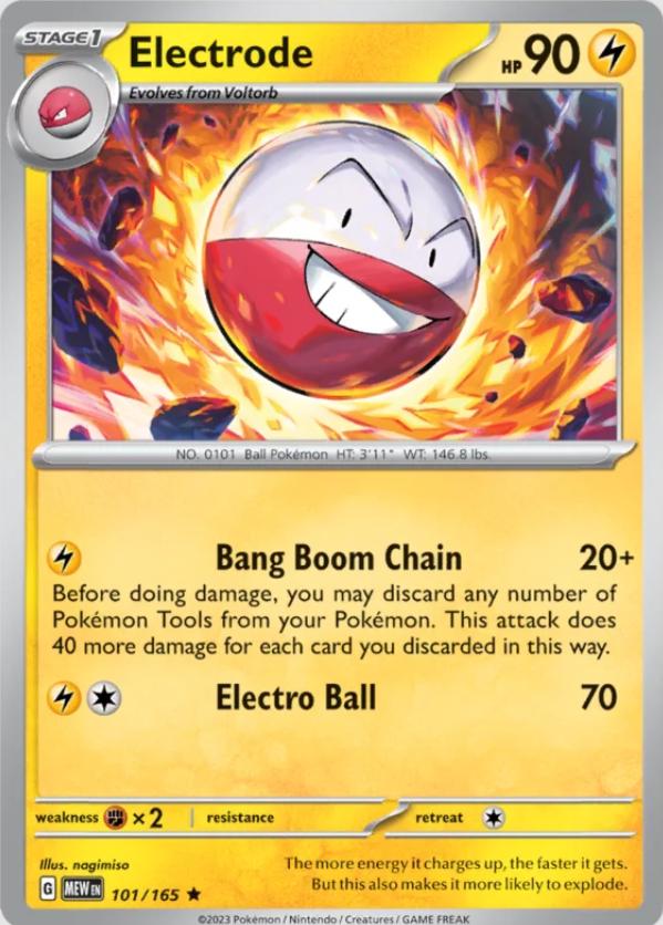 Electrode #101 Prices | Pokemon Scarlet & Violet 151 | Pokemon Cards