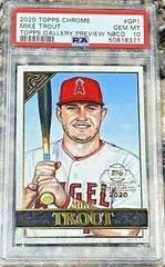 Mike Trout #GP-1 Baseball Cards 2020 Topps Gallery Artist Promos Prices