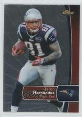 Aaron Hernandez #92 Football Cards 2012 Topps Finest Prices