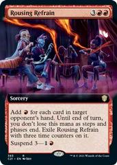 Rousing Refrain [Extended Art] Magic Commander 2021 Prices