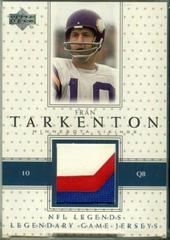 Fran Tarkenton Football Cards 2000 Upper Deck Legends Legendary Jerseys Prices
