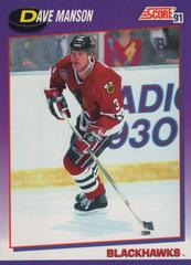 Dave Manson #152 Hockey Cards 1991 Score American Prices