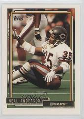Neal Anderson #153 Football Cards 1992 Topps Gold Prices