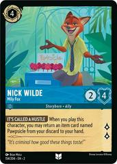 Nick Wilde - Wily Fox [Foil] Lorcana Rise of the Floodborn Prices