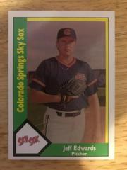Jeff Edwards #6 Baseball Cards 1990 CMC Colorado Springs Sky Sox Prices