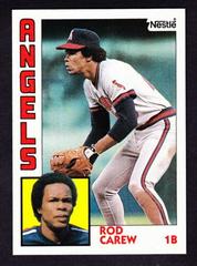 Rod Carew #600 Baseball Cards 1984 Topps Nestle Prices
