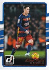 Lionel Messi Soccer Cards 2016 Panini Donruss Prices