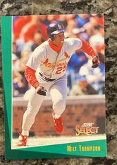 Milt Thompson #223 Baseball Cards 1993 Score Select Prices
