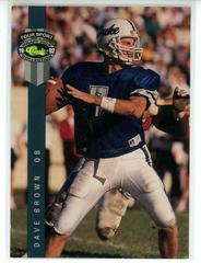 Dave Brown #301 Football Cards 1992 Classic 4 Sport Prices