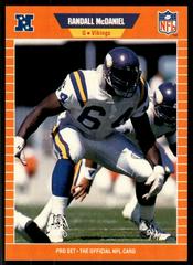 Randall McDaniel Football Cards 1989 Pro Set Prices