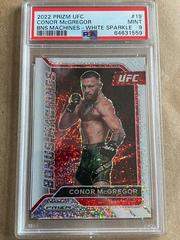 Conor McGregor [White Sparkle] Ufc Cards 2022 Panini Prizm UFC Bonus Machines Prices