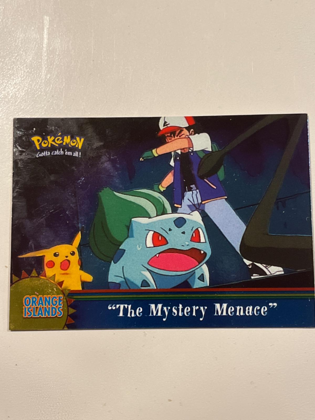 The Mystery Menace #OR19 Pokemon 2000 Topps TV Episode