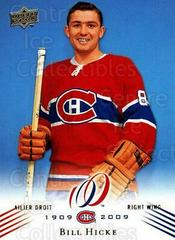 Bill Hicke Hockey Cards 2008 Upper Deck Montreal Canadiens Centennial Prices