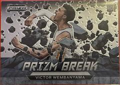 Victor Wembanyama #1 Basketball Cards 2023 Panini Prizm Draft Picks Break Prices