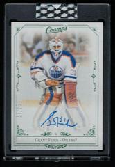 Grant Fuhr [Green] Hockey Cards 2020 Upper Deck Clear Cut Champs Autographs Prices