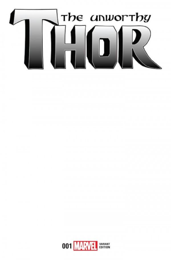 Unworthy Thor [Blank] #1 (2016) Comic Books Unworthy Thor