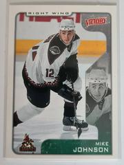Mike johnson #267 Hockey Cards 2001 Upper Deck Victory Prices
