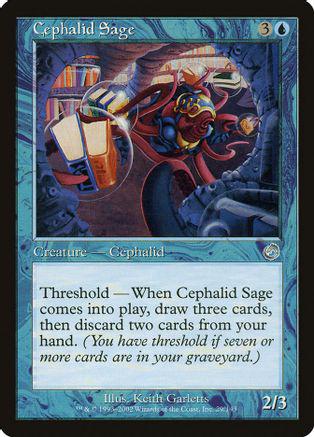 Cephalid Sage [Foil] Magic Torment