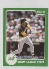 Jose Canseco #JC Baseball Cards 1986 Star Canseco Prices