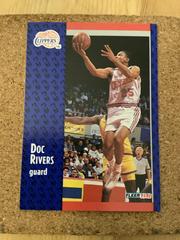 Doc Rivers #298 Basketball Cards 1991 Fleer Prices