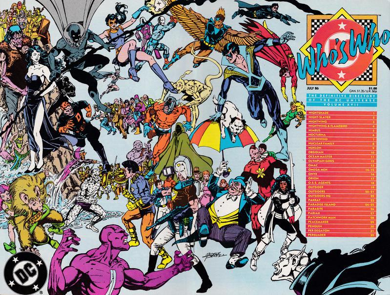 Who's Who #17 (1986) Comic Books Who's Who