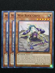 War Rock Orpis YuGiOh Blazing Vortex Prices