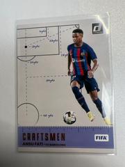 Ansu Fati Soccer Cards 2022 Panini Donruss Craftsmen Prices