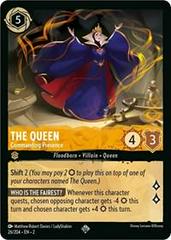 The Queen - Commanding Presence Lorcana Rise of the Floodborn Prices