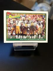Packers Team Leaders, Results #636 Football Cards 1991 Topps Prices