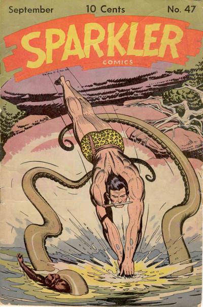 Sparkler Comics #11 (1945) Comic Books Sparkler Comics