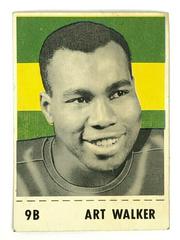 Art Walker #9B Football Cards 1956 Shredded Wheat Prices