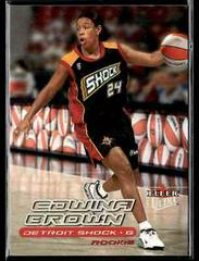 Edwina Brown Basketball Cards 2000 Ultra WNBA Prices
