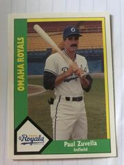 Paul Zuvella Baseball Cards 1990 CMC Omaha Royals Prices
