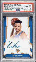 Kevin Knox Basketball Cards 2018 Panini Donruss Next Day Autographs Prices